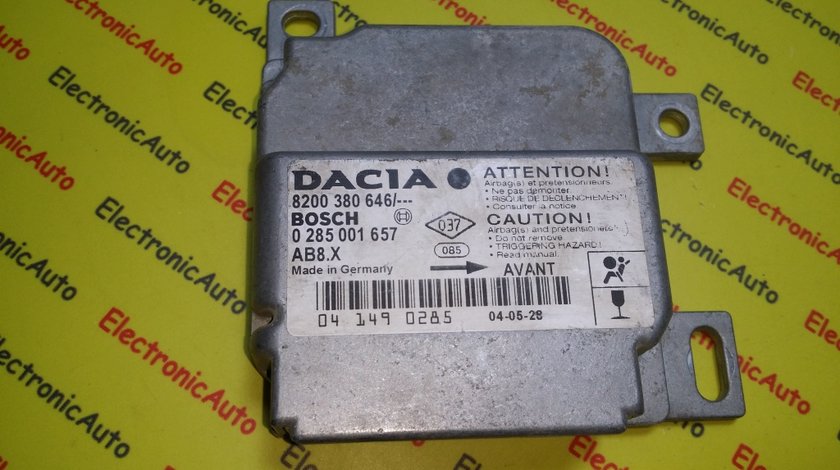 Calculator airbag Dacia Solenza 8200380646