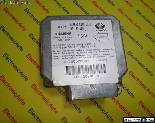 Calculator airbag Daewoo Cielo 96187128