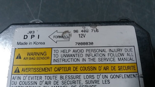 Calculator AIRBAG DAEWOO LANOS 96 406 716 / 96406716 / 708883096 406 716 / 96406716 / 7088830