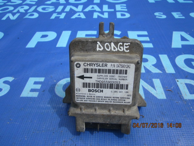 Calculator airbag Dodge Intrepid