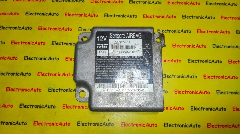 Calculator airbag Fiat 219958101, 51816904