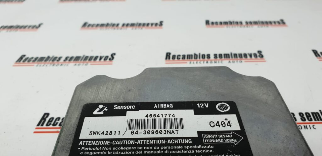 Calculator AIRBAG FIAT BRAVA 46541774 / 5WK42811 / 04 309603NAT / 04309603NAT46541774 / 5WK42811 / 04 309603NAT / 04309603NAT