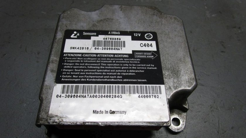 Calculator Airbag Fiat Bravo 46768869 5WK42816 05000601