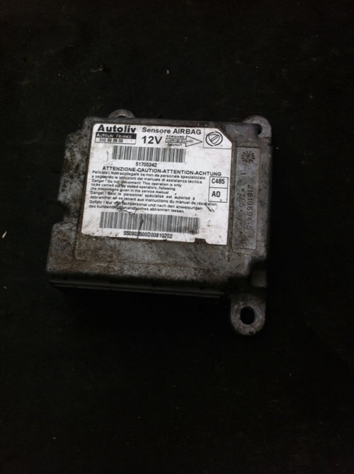 Calculator airbag Fiat Doblo [2001 - 2005] Minivan 1.9 JTD MT (105 hp) (119)