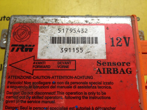 Calculator Airbag Fiat Grande Punto, 51795432, 391155