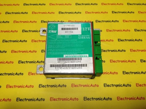 Calculator Airbag Fiat Grande Punto, 51795433, 391156