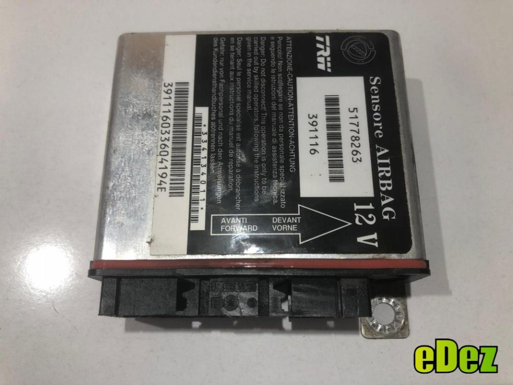 Calculator airbag Fiat Panda (2003->) [169] 51778263
