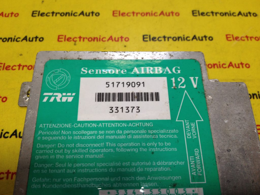 Calculator Airbag Fiat Punto, 51719091, 331373
