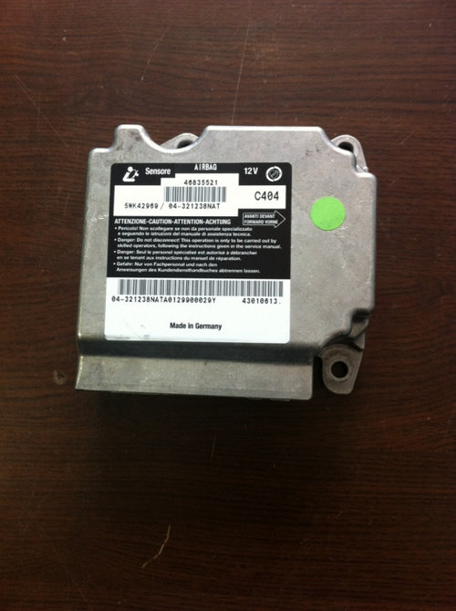 Calculator airbag Fiat Stilo [2001 - 2010] Hatchback 5-usi 1.6 MT (103 hp) (192)