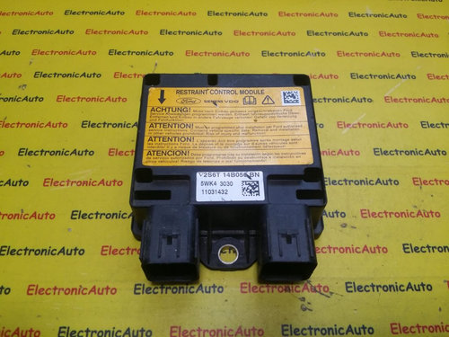 Calculator Airbag Ford Fiesta 11031432, 5WK43030, 2S6T14B056BN