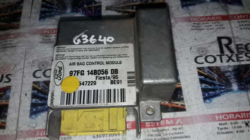 Calculator AIRBAG FORD FIESTA 97FG-14B056-DB / 97FG 14B056 DB / 97FG14B056DB97FG-14B056-DB / 97FG 14...