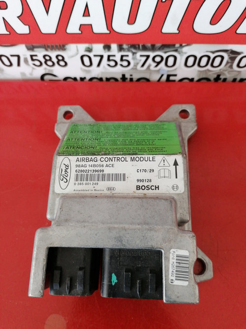 Calculator Airbag Ford Focus (1998-2004) [DAW, DBW] 1.8 Motorina 2003, 98AG14B056ACE / 2M5T14B056DE
