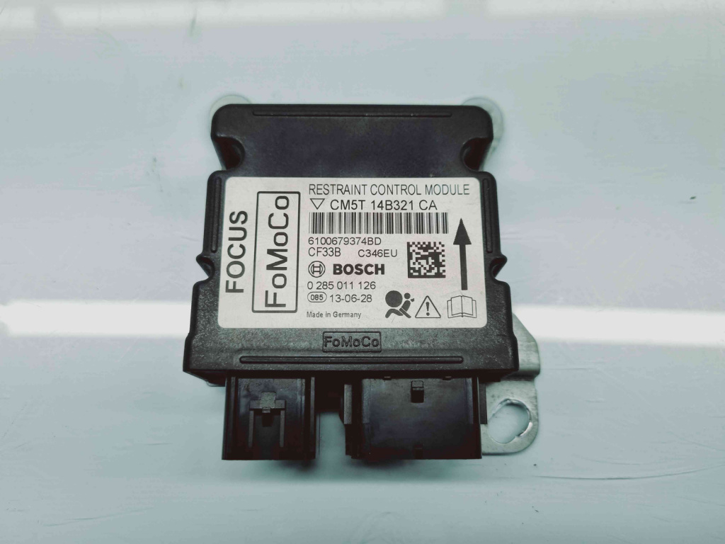 Calculator airbag Ford Focus 3 Hatchback [Fabr 2011-2015] CM5T-14B321-CA 1.7 TCI D4FD 85KW / 115CP 1.6 TDCI T1DA