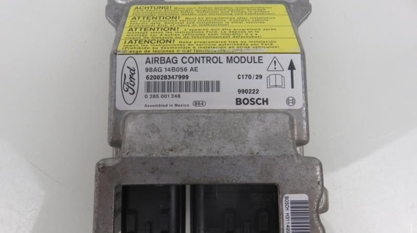 Calculator airbag Ford Focus I cod: 98AG14B056AE 0285001248