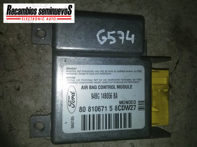Calculator AIRBAG FORD MONDEO 2 94BG1-4B056-BA / 94BG1 4B056 BA / 94BG14B056BA94BG1-4B056-BA / 94BG1 4B056 BA / 94BG14B056BA