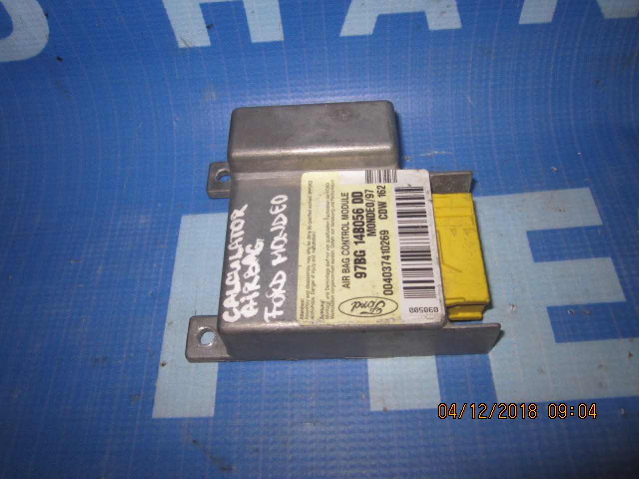 Calculator airbag Ford Mondeo; 97BG14B056DD