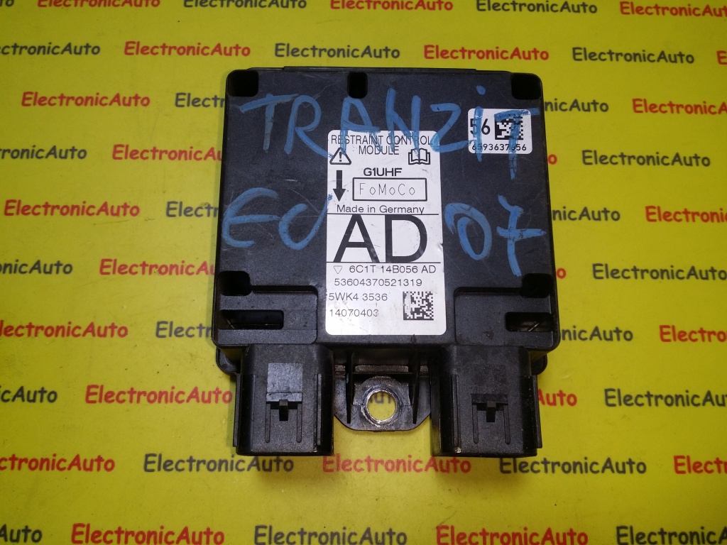 Calculator airbag Ford Transit 2,4 2007 6C1T14B056AD
