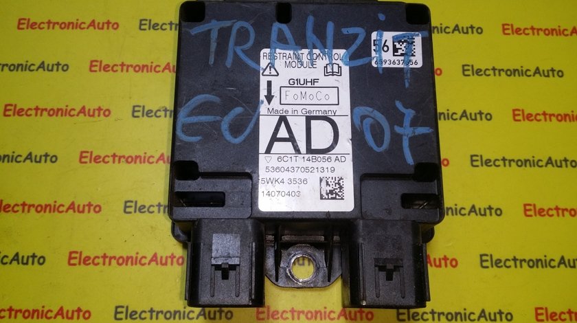 Calculator airbag Ford Transit 2,4 2007 6C1T14B056AD