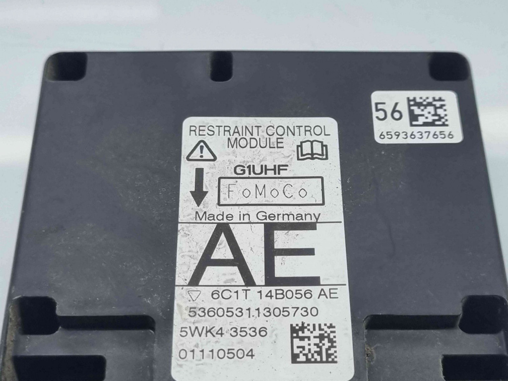 Calculator airbag Ford Transit [Fabr 2006-2013] 6C1T-14B056-AE 2.4 TDCI T24D 80KW / 109CP