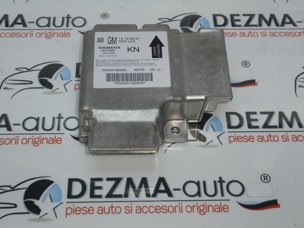 Calculator airbag, GM13186947, Opel Vectra C, 1.9cdti (id:205569)
