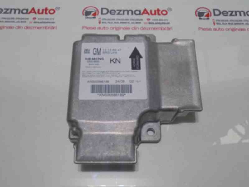 Calculator airbag, GM13186947, Opel Zafira B, 1.9cdti, 1Z9DTH