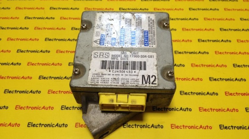 Calculator Airbag Honda Civic, 77960S04G81, CJH30E430