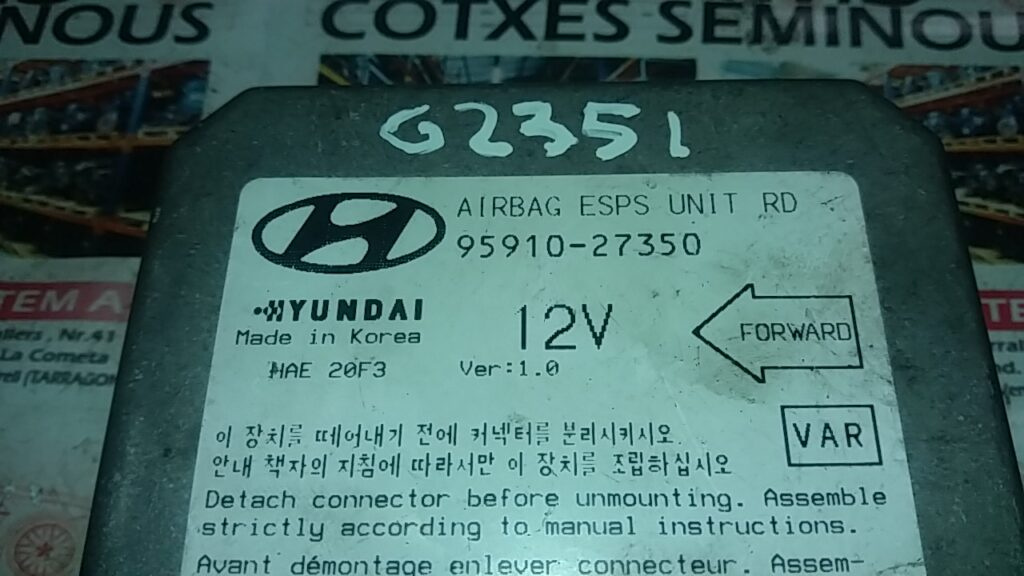 Calculator AIRBAG HYUNDAI COUPE 9591027350 / 95910273509591027350 / 9591027350