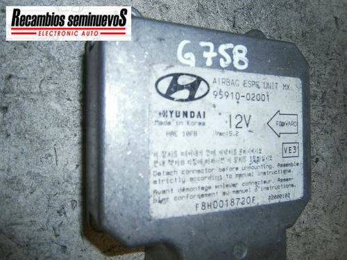 Calculator AIRBAG HYUNDAI MATRIX 95910-02001 / 95910 02001 / 959100200195910-02001 / 95910 02001 / 9...