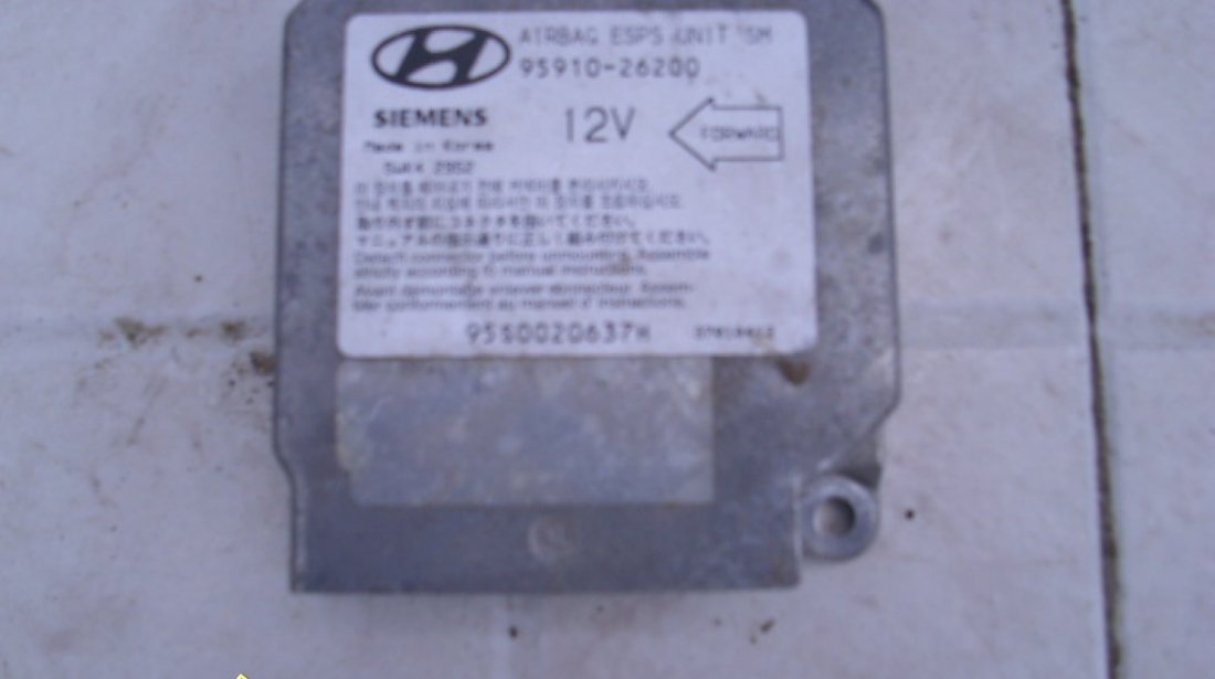 Calculator airbag Hyundai Santa Fe 2.7 V6; 95910-26200