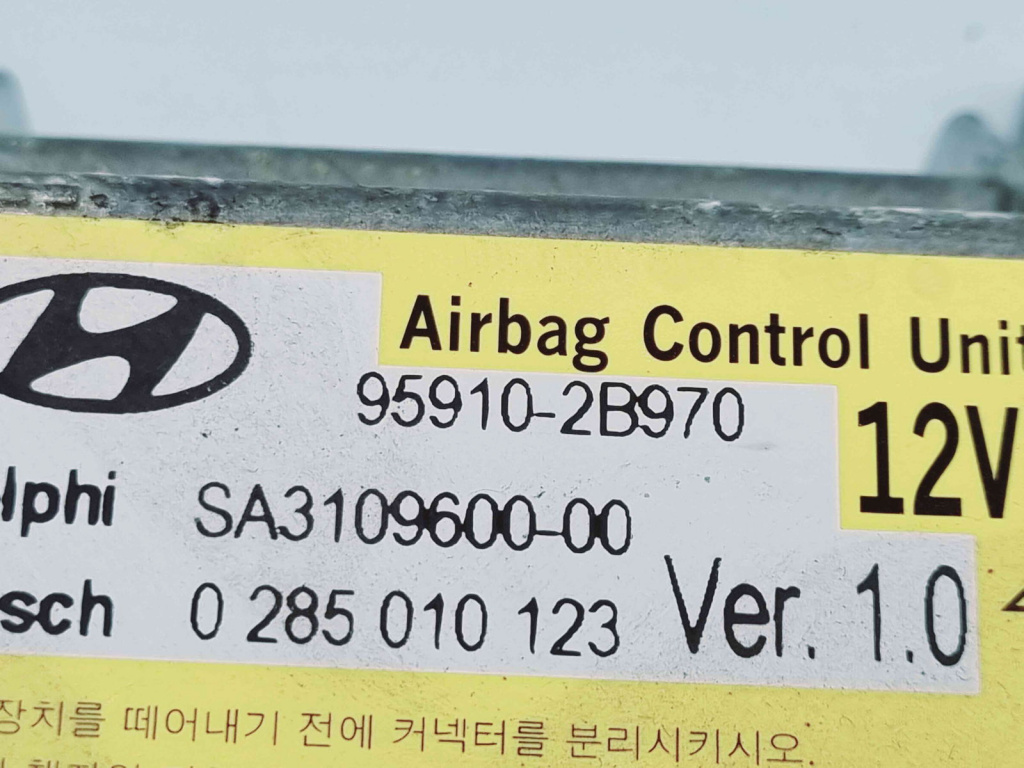 Calculator airbag Hyundai Santa Fe 2 (CM) [Fabr 2005-2012] 95910-2B970 2.2 D4EB 114KW / 155CP 2.2 D4EB 114KW / 155CP