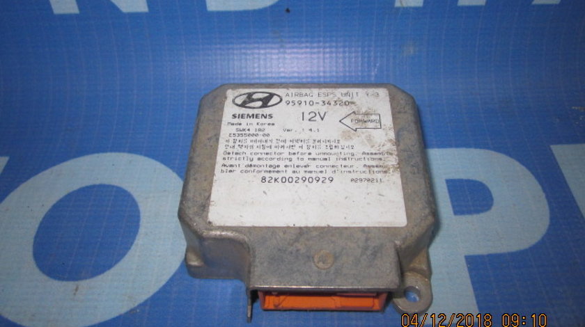 Calculator airbag Hyundai Sonata; 9591034320