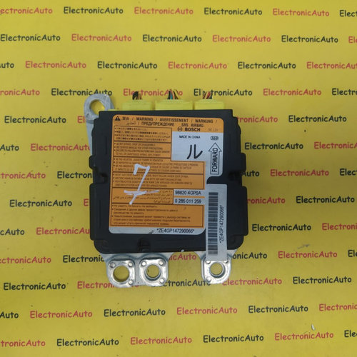 Calculator Airbag Infiniti Q50, 988204GP0A, 0285011259