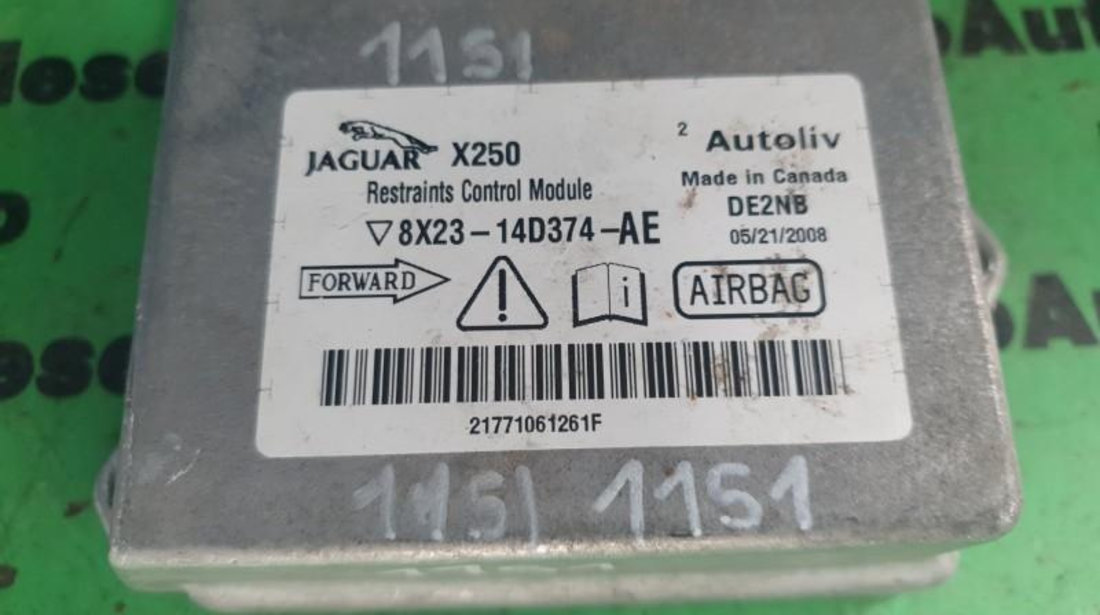Calculator airbag Jaguar XF (2008->) [_J05_, CC9] 8x2314d374ae
