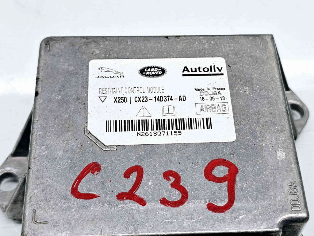 Calculator airbag Jaguar XF (X250) [Fabr 2008-2015] Facelift CX23-14D374-AD 2.2 CRDI DW12C 147KW / 200CP 2.2 CRDI DW12C 147KW / 200CP