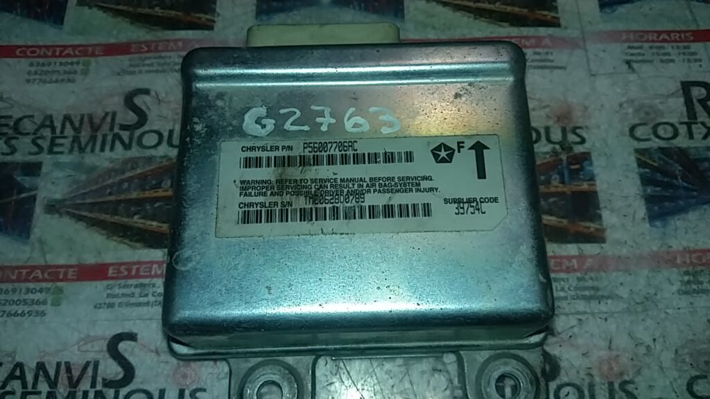 Calculator AIRBAG JEEP GRAND CHEROKEE P56007706ACP56007706AC