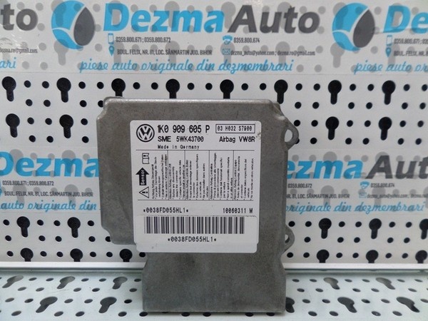 calculator airbag Jetta 3 1K0909605P