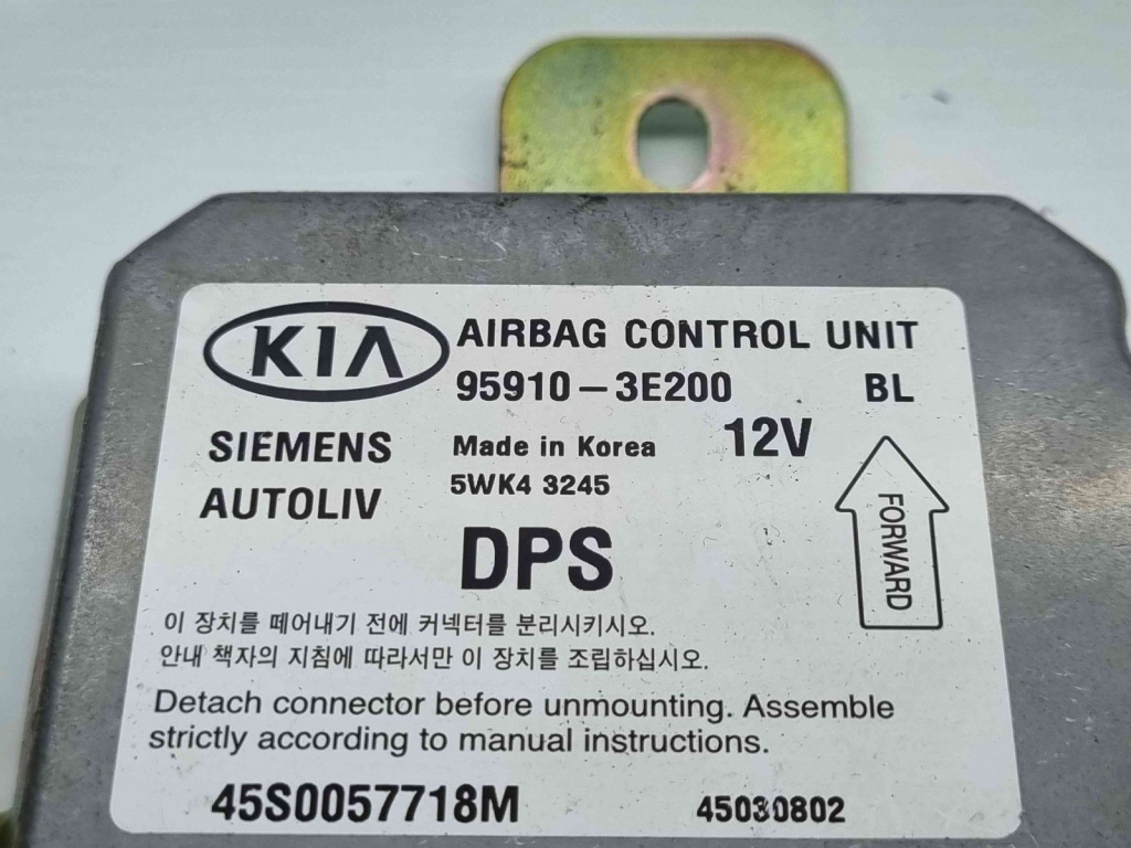 Calculator airbag Kia Sorento 1 [Fabr 2002-2009] 95910-3E200 2.5 LB34 80KW / 109CP