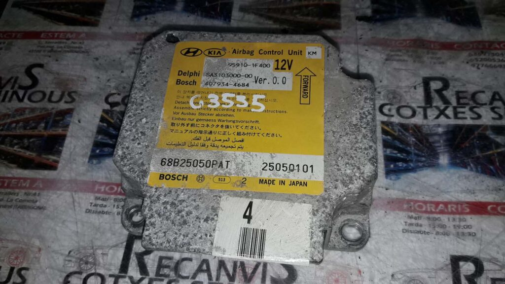 Calculator AIRBAG KIA SPORTAGE 407934-4684 / 407934 4684 / 4079344684 / 95910-1F400 / 95910 1F400 / 959101F400 / SA3103000-00 / SA3103000 00 / SA310300000407934-4684 / 407934 4684 / 4079344684 / 95910-1F400 / 95910 1F400 / 959101F400 / SA3103000-00 /