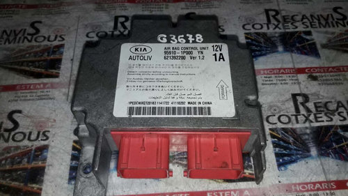 Calculator AIRBAG KIA VENGA 95910-1P000 / 95910 1P000 / 959101P000 / 62139220095910-1P000 / 95910 1P...