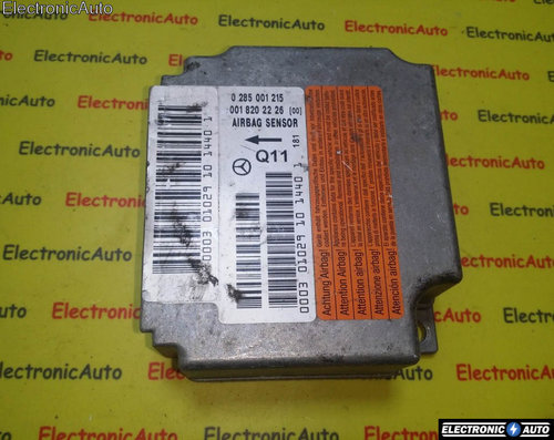 Calculator airbag Mercedes 0018202226 0285001215