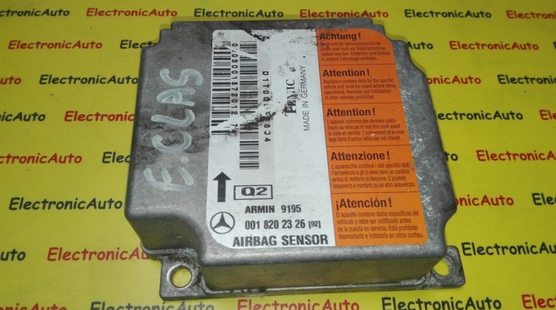 Calculator airbag Mercedes 0018202326