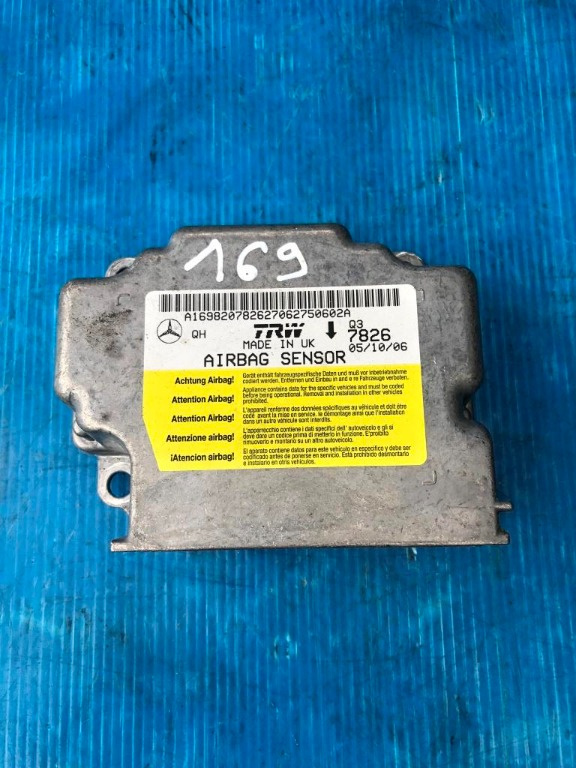 Calculator airbag Mercedes A Class W169 2004-2008 COD A1698207826