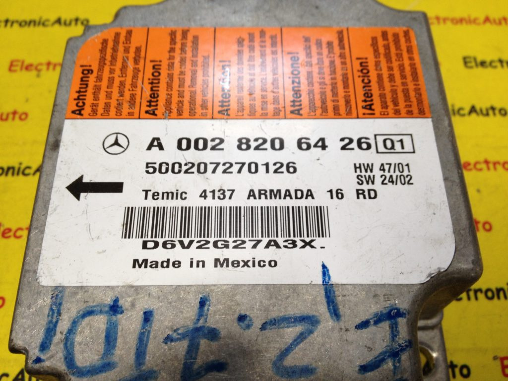 Calculator Airbag Mercedes, A0028206426, 500207270126