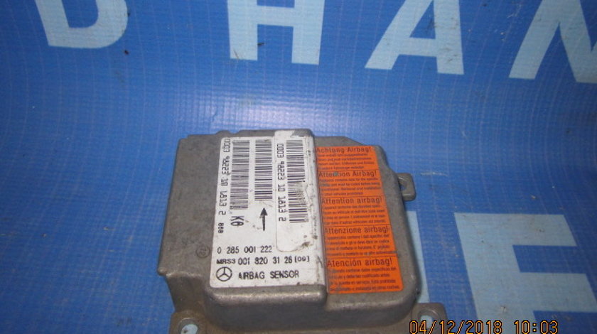 Calculator airbag Mercedes A160 W168; 0018203126