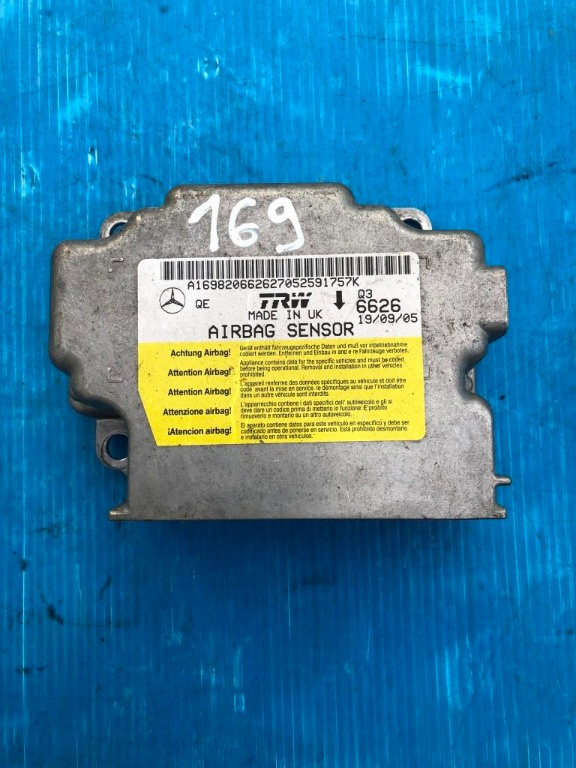 Calculator airbag Mercedes B Class w245 2005-2008 cod A1698206626