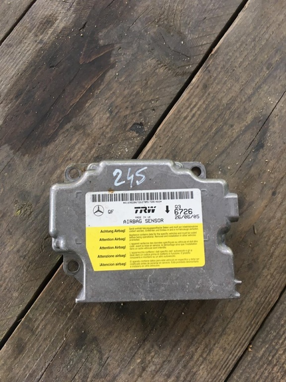 Calculator airbag mercedes B class w245 A class w169 an 2007