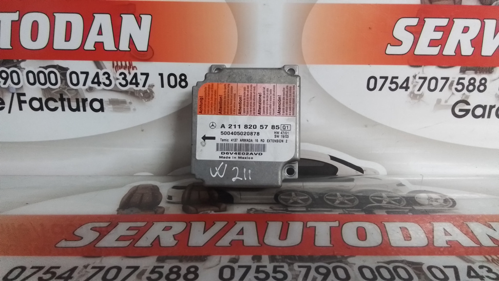 Calculator Airbag Mercedes-Benz E-Class (2002-2008) [W211] 2.2 Motorina 2005, A2118205785
