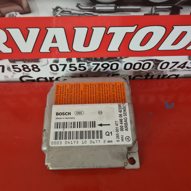 Calculator Airbag Mercedes-Benz Sprinter (1995-2006) [901, 902] 2.2 Motorina 2002, 0285001477