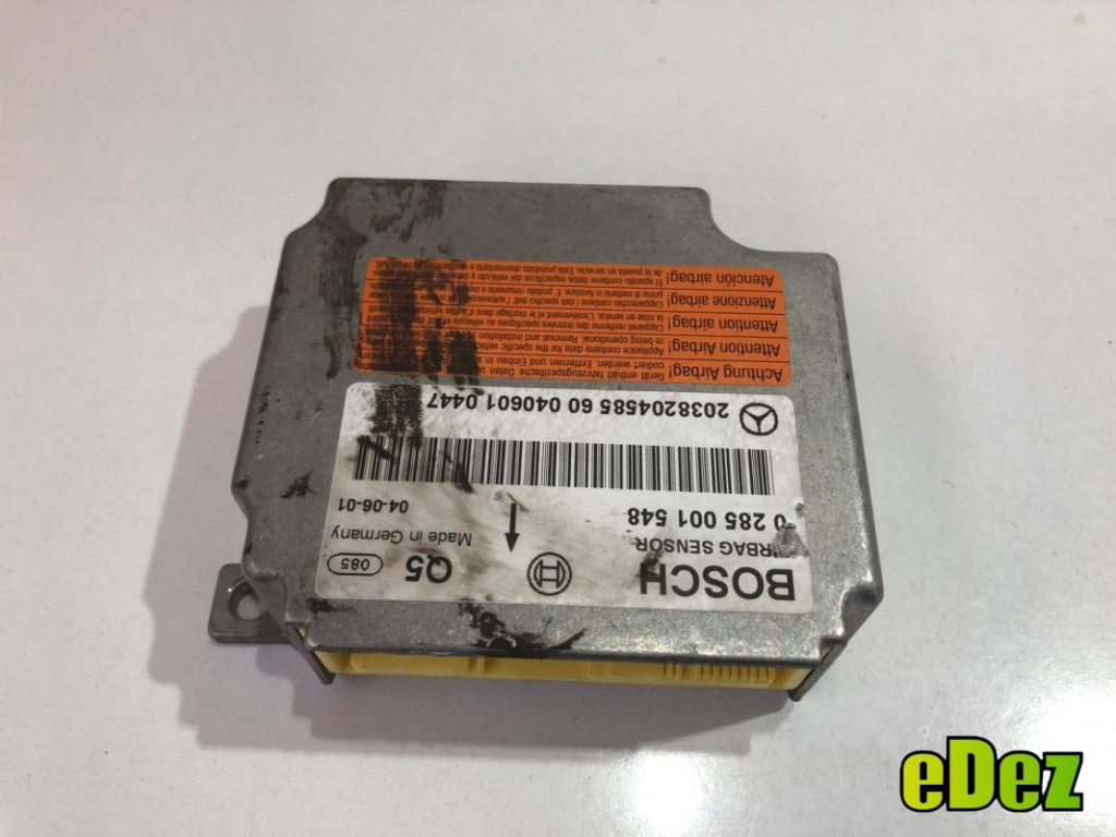 Calculator airbag Mercedes C-Class (2001-2007) [W203] a2038204585