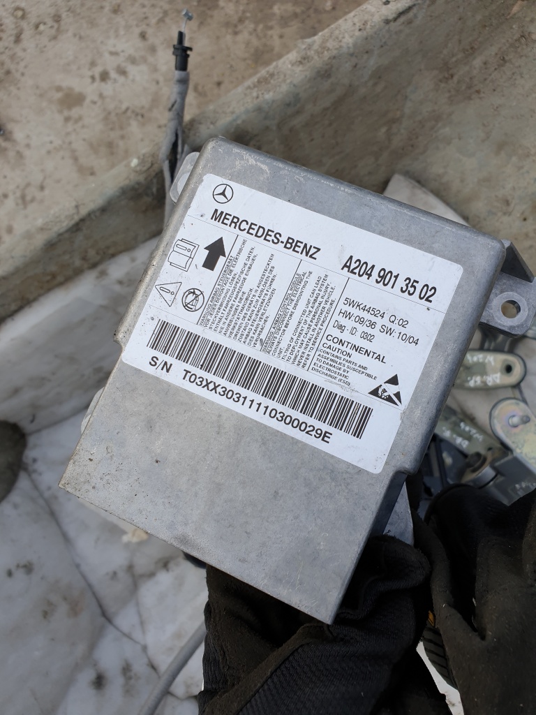Calculator Airbag Mercedes C Class w204 2012 A2049013502